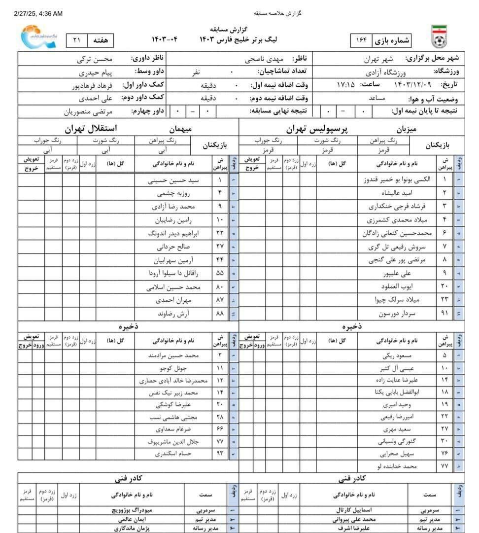 پوسترسازان آبی روی نیمکت استقلال+ عکس