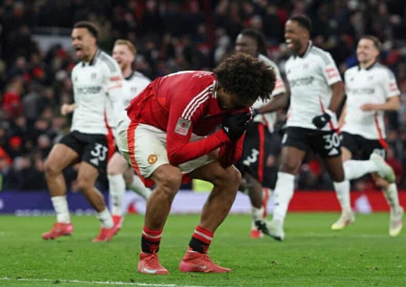 حذف شیاطین سرخ از جام حذفی انگلیس حذف شیاطین سرخ از جام حذفی انگلیس