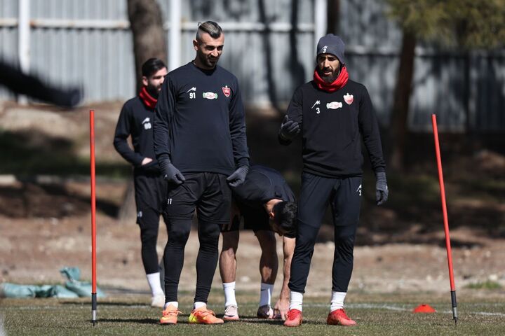 تمرین پرسپولیس