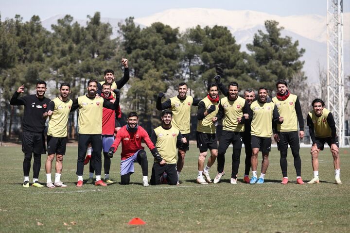 تمرین پرسپولیس