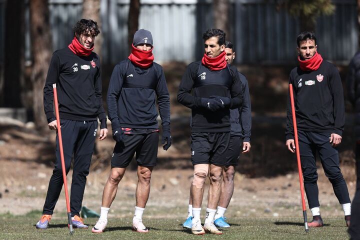 تمرین پرسپولیس