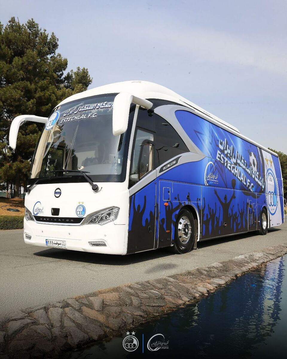 خبر خوش برای آبی ها؛ استقلال اتوبوس خرید