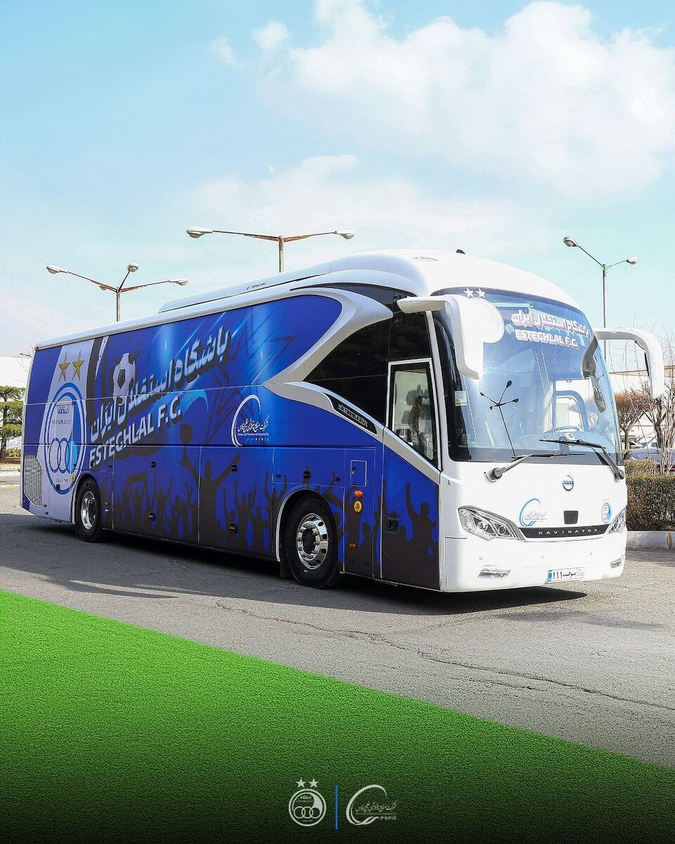 خبر خوش برای آبی ها؛ استقلال اتوبوس خرید