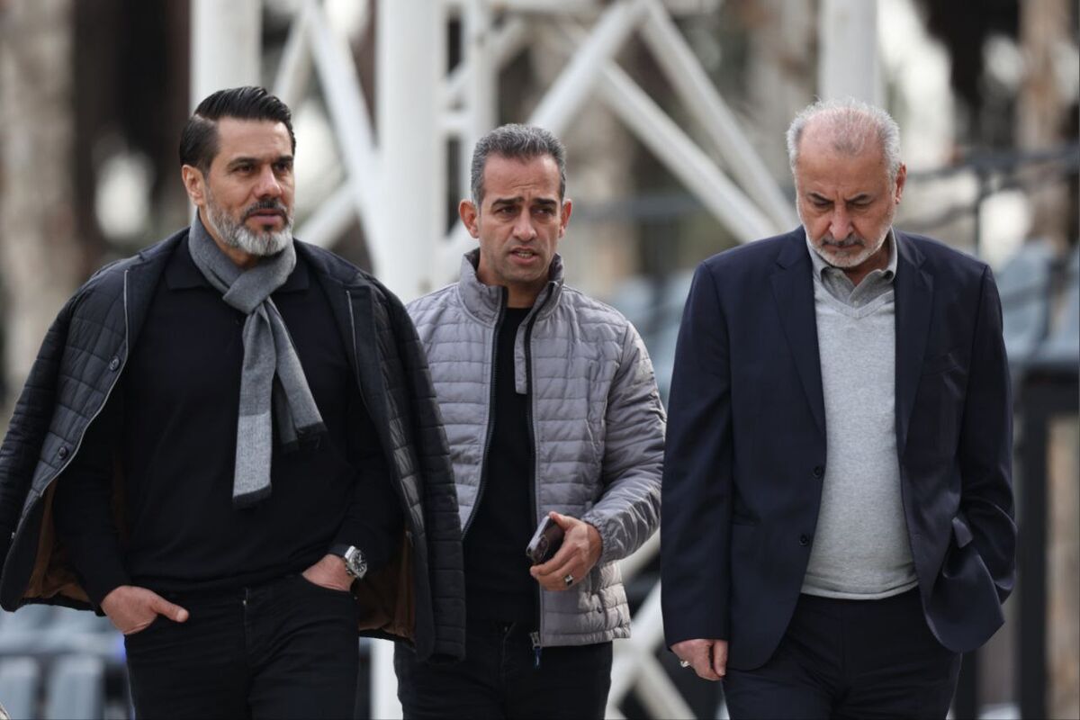 تمرین پرسپولیس با مدیر عامل و هوادار آسیبدیده +گزارش تصویری