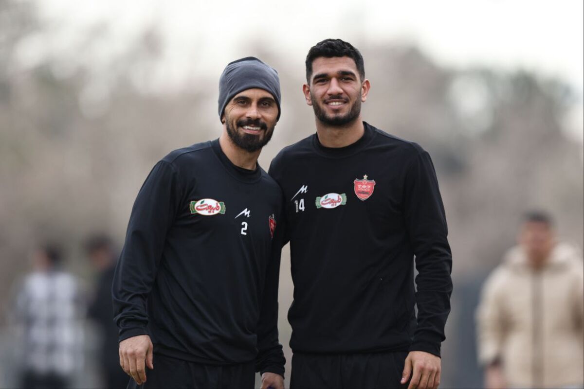 تمرین پرسپولیس با مدیر عامل و هوادار آسیبدیده +گزارش تصویری