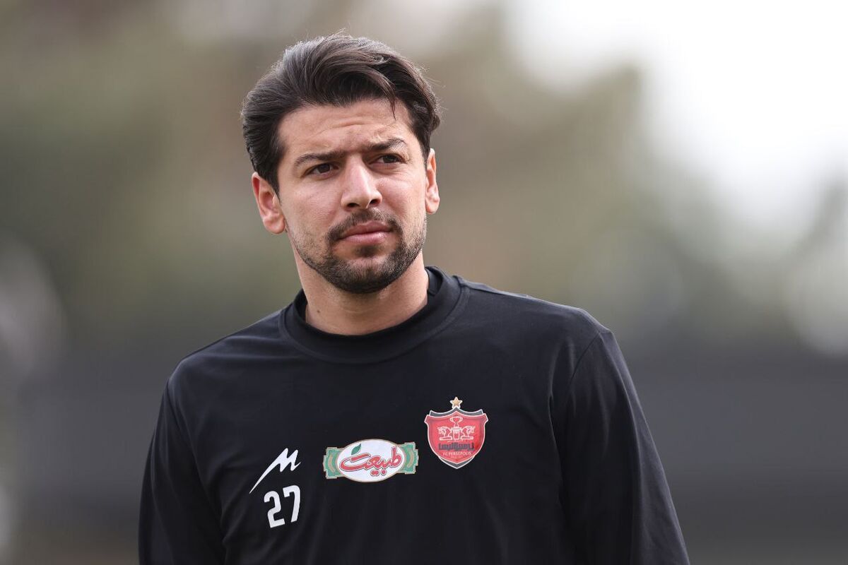 تمرین پرسپولیس با مدیر عامل و هوادار آسیبدیده +گزارش تصویری