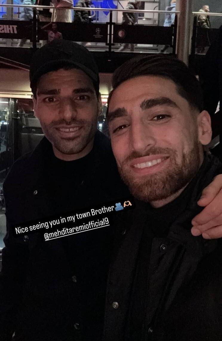 ملاقات دو ستاره تیم ملی در روتردام +عکس