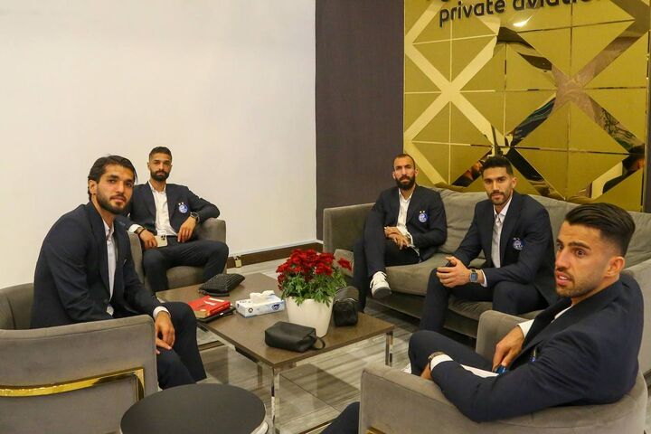 گزارش تصویری؛ آبیها به ریاض رسیدند