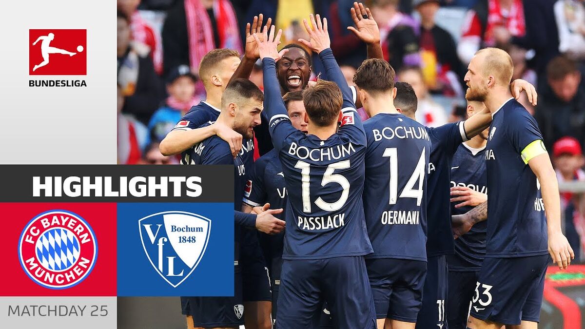 فیلم خلاصه بازی بایرن مونیخ ۲ - بوخوم ۳/ شکست غیرمنتظره صدرنشین فیلم خلاصه بازی بایرن مونیخ ۲ - بوخوم ۳/ شکست غیرمنتظره صدرنشین