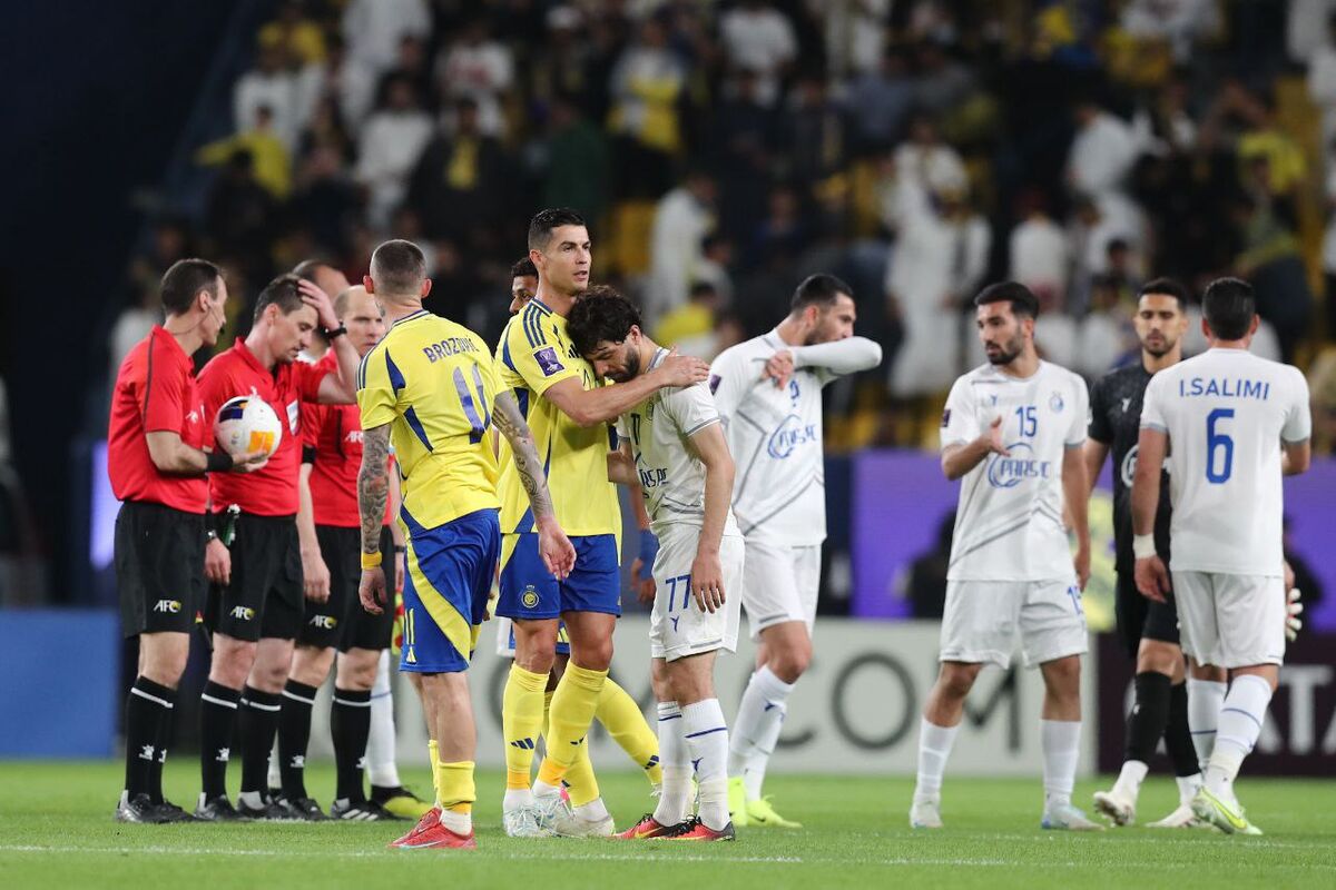 واکنش رونالدو به شکست استقلال: یک چهارم نهایی، ما آمدیم! واکنش رونالدو به شکست استقلال: یک چهارم نهایی، ما آمدیم!