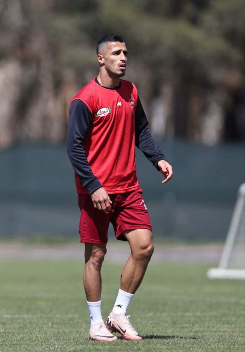 بازگشت علیپور به اردوگاه پرسپولیس +عکس