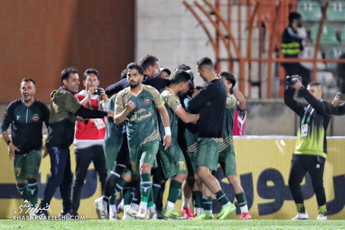 گل اول شمس آذر به پرسپولیس با قیچی برگردان فخریان +فیلم گل اول شمس آذر به پرسپولیس با قیچی برگردان فخریان +فیلم