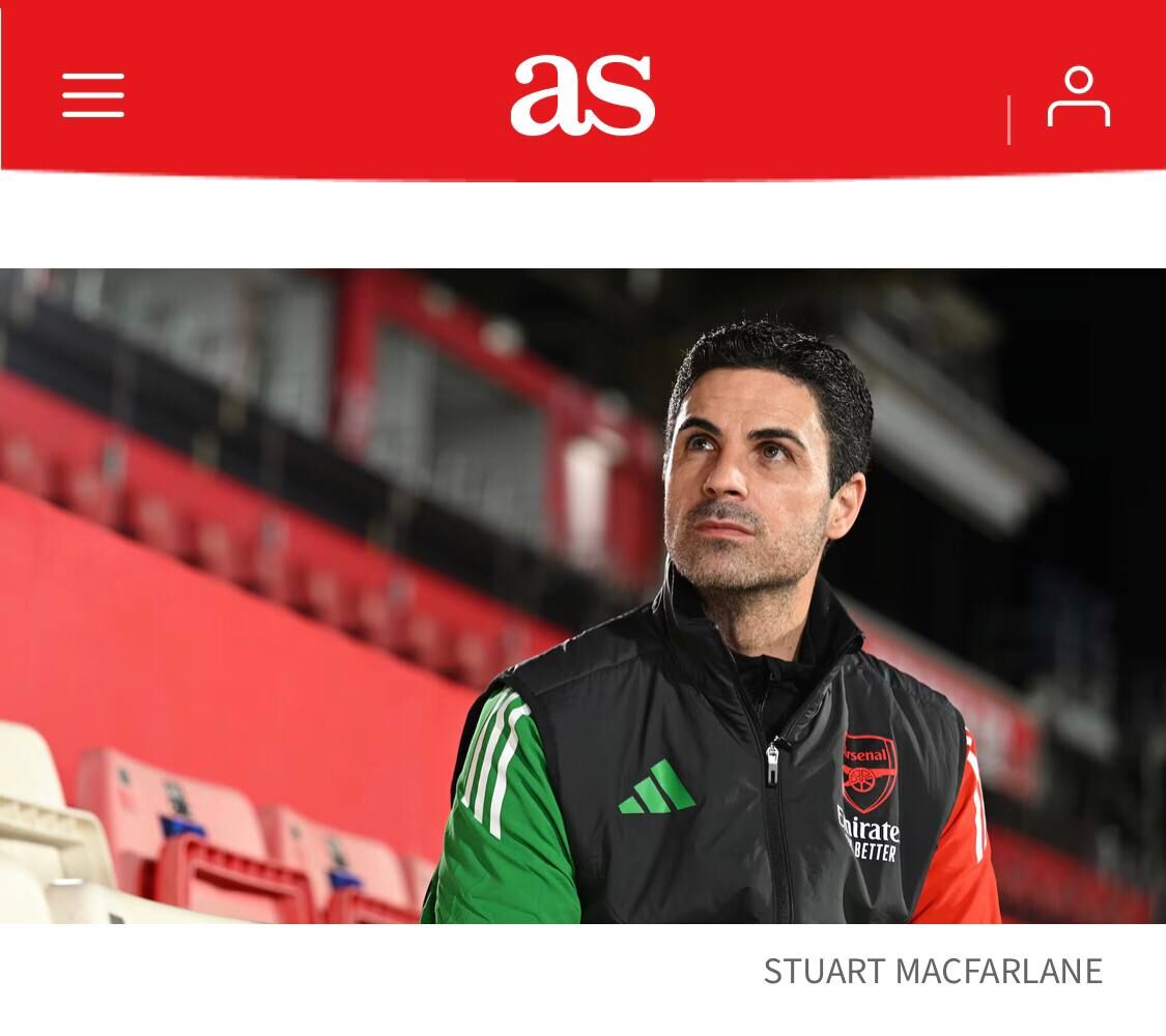 پادشاه در گفتگو با AS اسپانیا؛ میکل آرتتا: آرسنال، مثل رئال مادرید باید تاریخ خودش را بسازد! پادشاه در گفتگو با AS اسپانیا؛ میکل آرتتا: آرسنال، مثل رئال مادرید باید تاریخ خودش را بسازد!