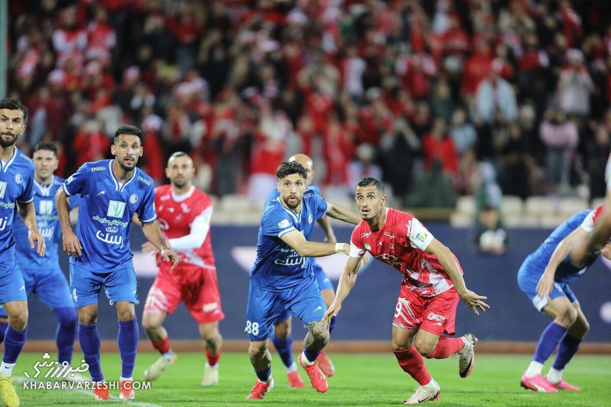 پرسپولیس صفر - استقلال خوزستان صفر/ پرسپولیس به تراکتور برای قهرمانی بفرما زد؛ راه باز، جاده دراز پرسپولیس صفر - استقلال خوزستان صفر/ پرسپولیس به تراکتور برای قهرمانی بفرما زد؛ راه باز، جاده دراز