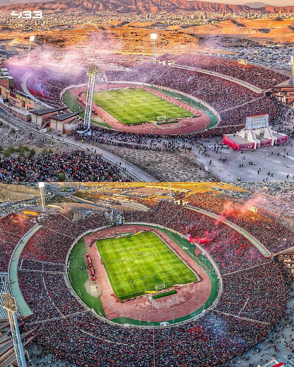 ۱۲۰ هزار هوادار در یادگار امام حضور داشتند