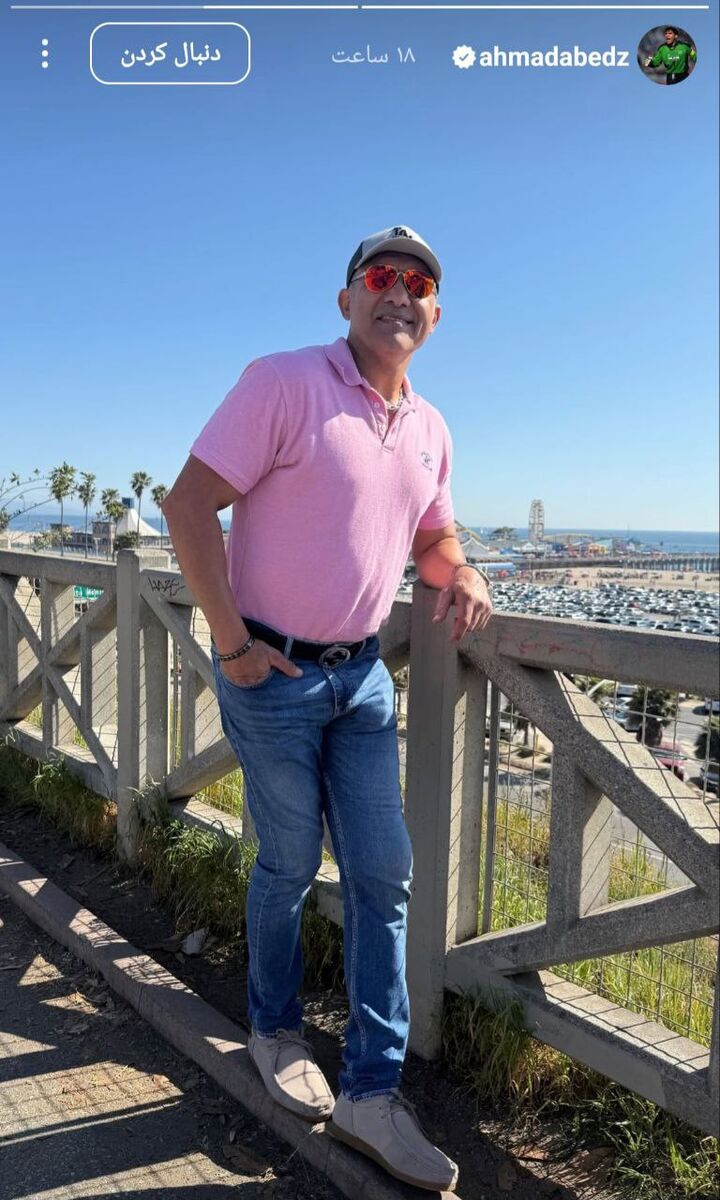 ژست هنری ستاره استقلال و پرسپولیس + عکس