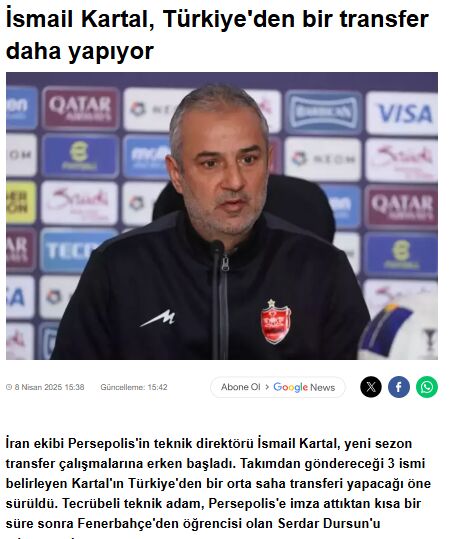 ادعای یک رسانه ترک؛ دومین خرید پرسپولیس از لیگ ترکیه!