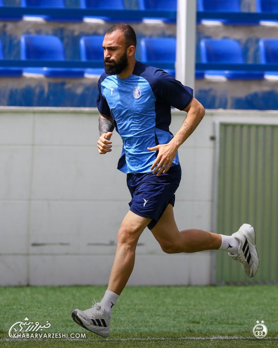 بازگشت روزبه چشمی به تمرینات احتمالا از بازی با گل گهر!