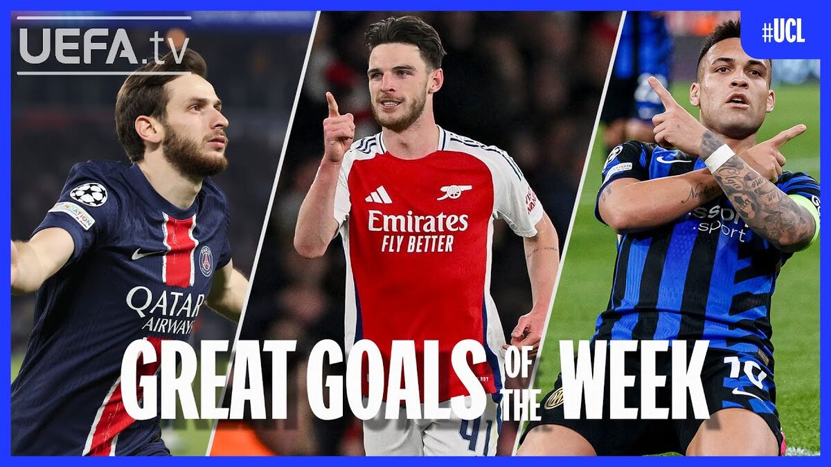 موشکهای دکلان رایس حرف اول را می زند؛ رقیب طارمی هم در این لیست هست!/ بهترین گلهای مرحله یکچهارم نهایی لیگ قهرمانان را ببینید موشکهای دکلان رایس حرف اول را می زند؛ رقیب طارمی هم در این لیست هست!/ بهترین گلهای مرحله یکچهارم نهایی لیگ قهرمانان را ببینید