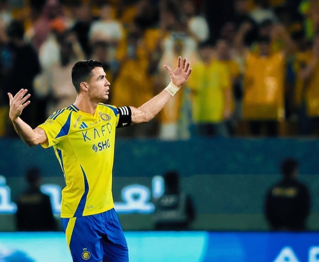 واکنش جالب رونالدو به دبل مقابل الریاض واکنش جالب رونالدو به دبل مقابل الریاض