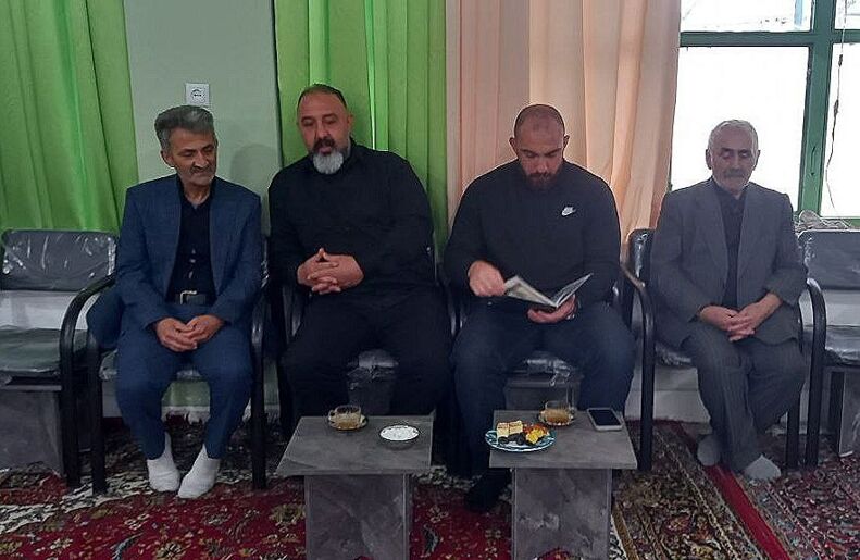 قهرمانهای آملی کشتی دنیا در منزل مدافع استقلال +عکس