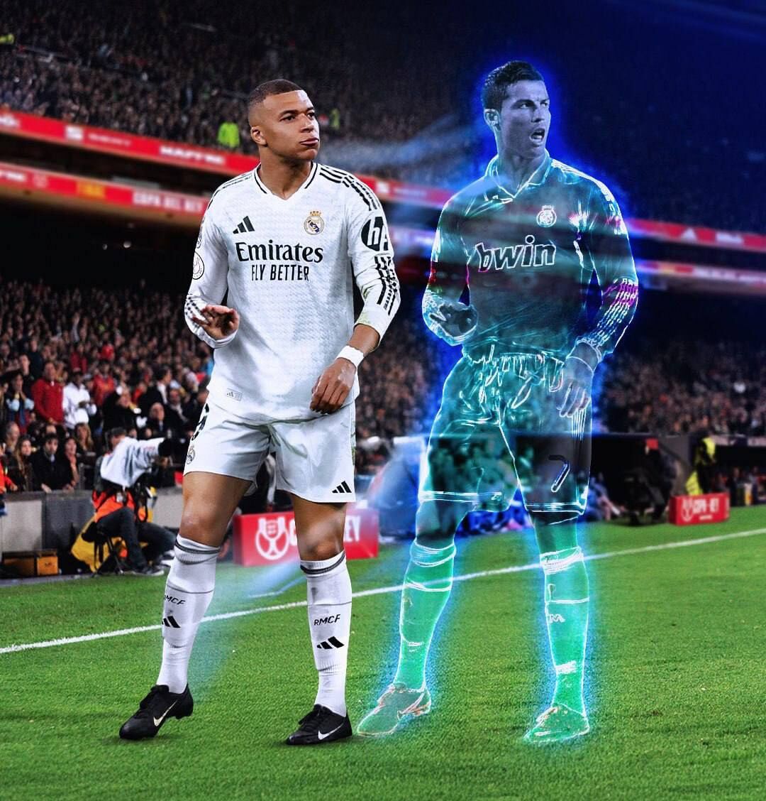 امباپه از رونالدو عبور کرد!