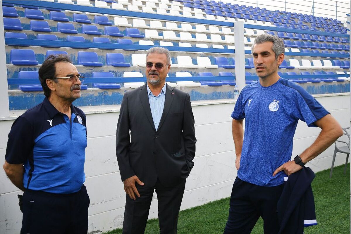 با حضور مدیرعامل، استقلال شارژ شد و تمرین کرد!