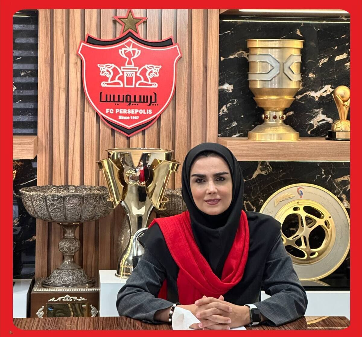 مدیر رسانه‌ای تیم زنان پرسپولیس معرفی شد