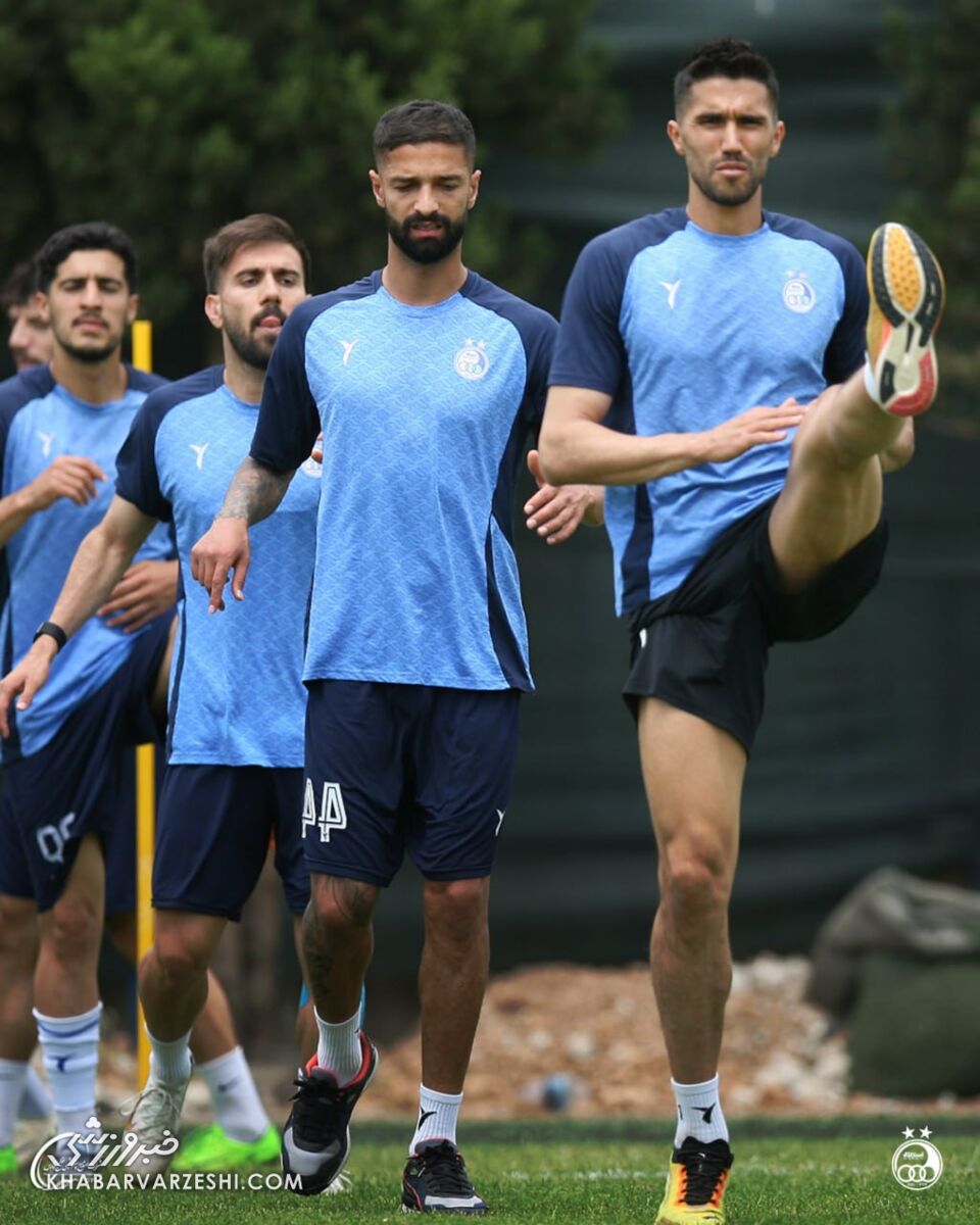 پیام تصویری حسین حسینی برای امیر قلعهنویی/ گلساز جدید استقلال با رفلکس بدنی ویژه +عکس