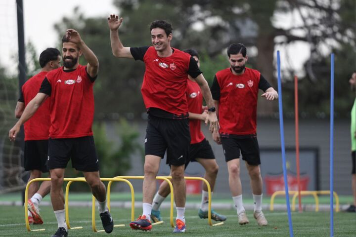 تمرین پرسپولیس