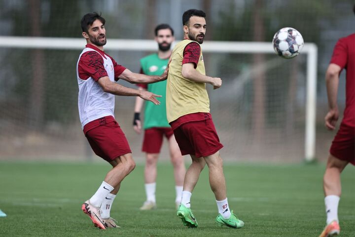 تمرین پرسپولیس