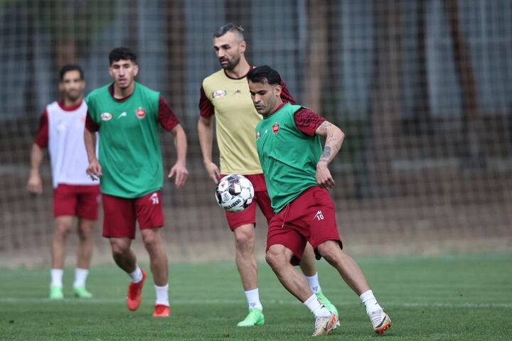 تمرین پرسپولیس