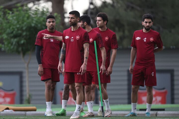 تمرین پرسپولیس