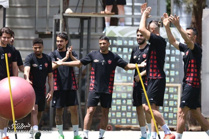 تمرین پرسپولیس