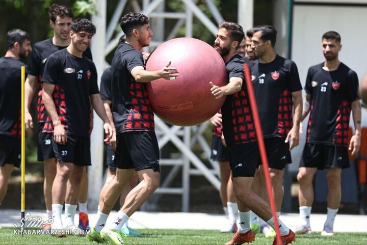 تمرین پرسپولیس