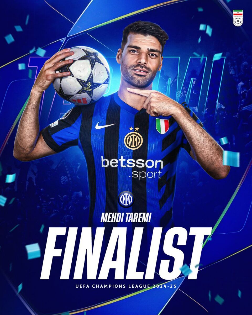 پوستر فدراسیون فوتبال برای درخشش طارمی؛ تیم ملی به داشتنت افتخار میکنه