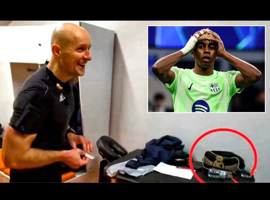 اتهام به داور بازی اینتر و بارسلونا؛ او طرفدار رئال مادرید است! +تصویر داور بازی با کیف رئال مادرید