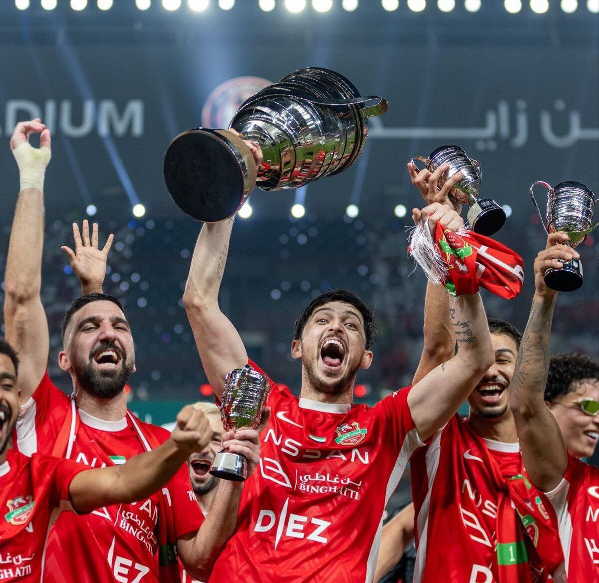 سردار و سعید جام ریاست جمهوری را بالای سر بردند / عکس