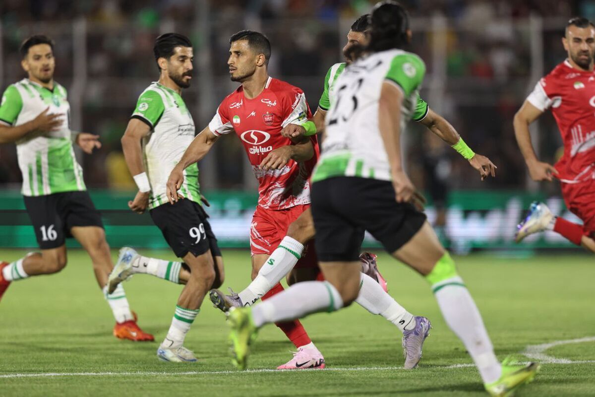 پرسپولیس با ۵ تغییر به مصاف خیبر خرم‌آباد می‌رود +عکس
