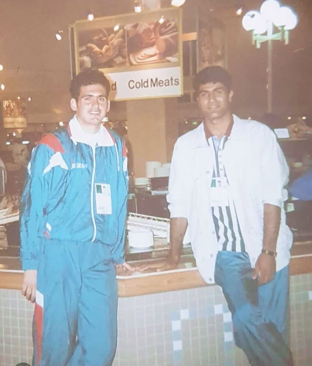 سرمربی فقید استقلالی در لباس تیم ملی + عکس