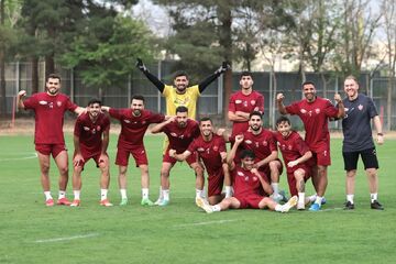 گزارش تصویری| پرسپولیس با تمام قوا تمرین کرد