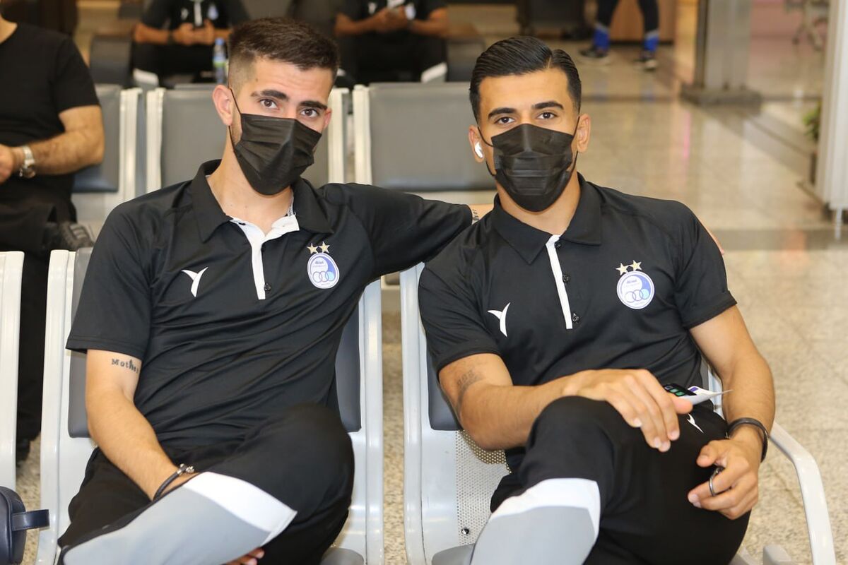 استقلالی ها با ماسک به اصفهان رفتند!