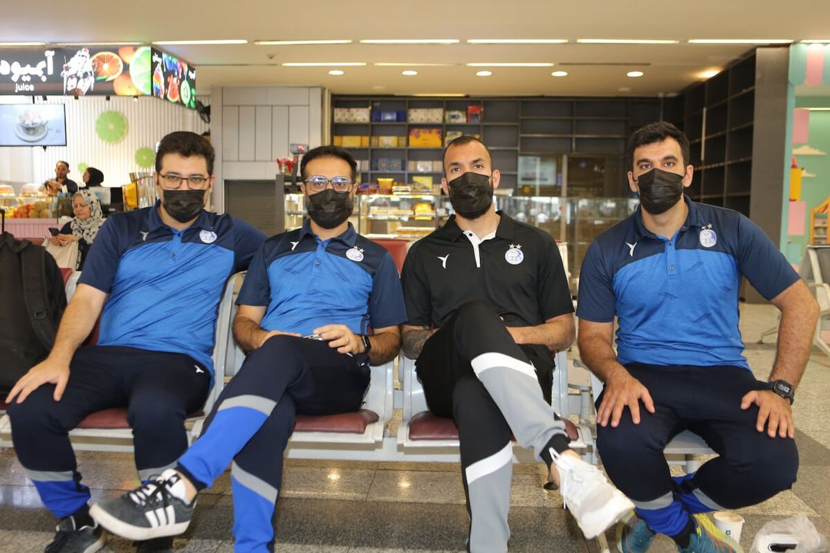 استقلالی ها با ماسک به اصفهان رفتند!