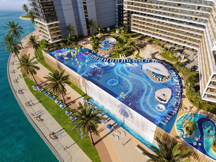 نمایی از پروژه چلسی در دبی