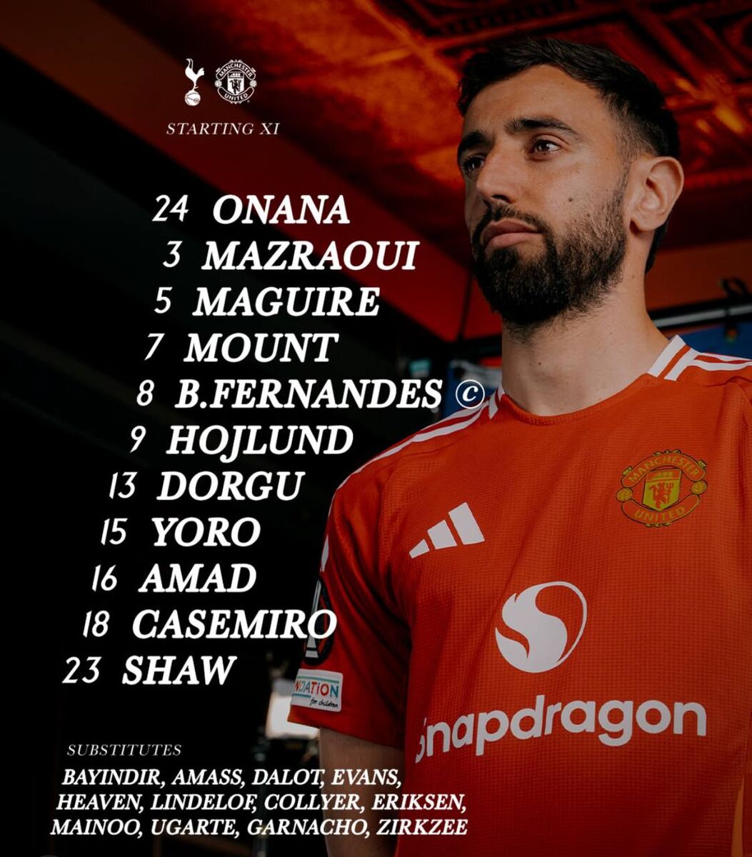 فینال لیگ اروپا؛ ترکیب منچستریونایتد و تاتنهام مشخص شد!