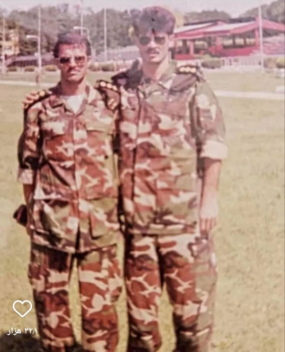 تصویر کمیاب از علی دایی در لباس سربازی + عکس