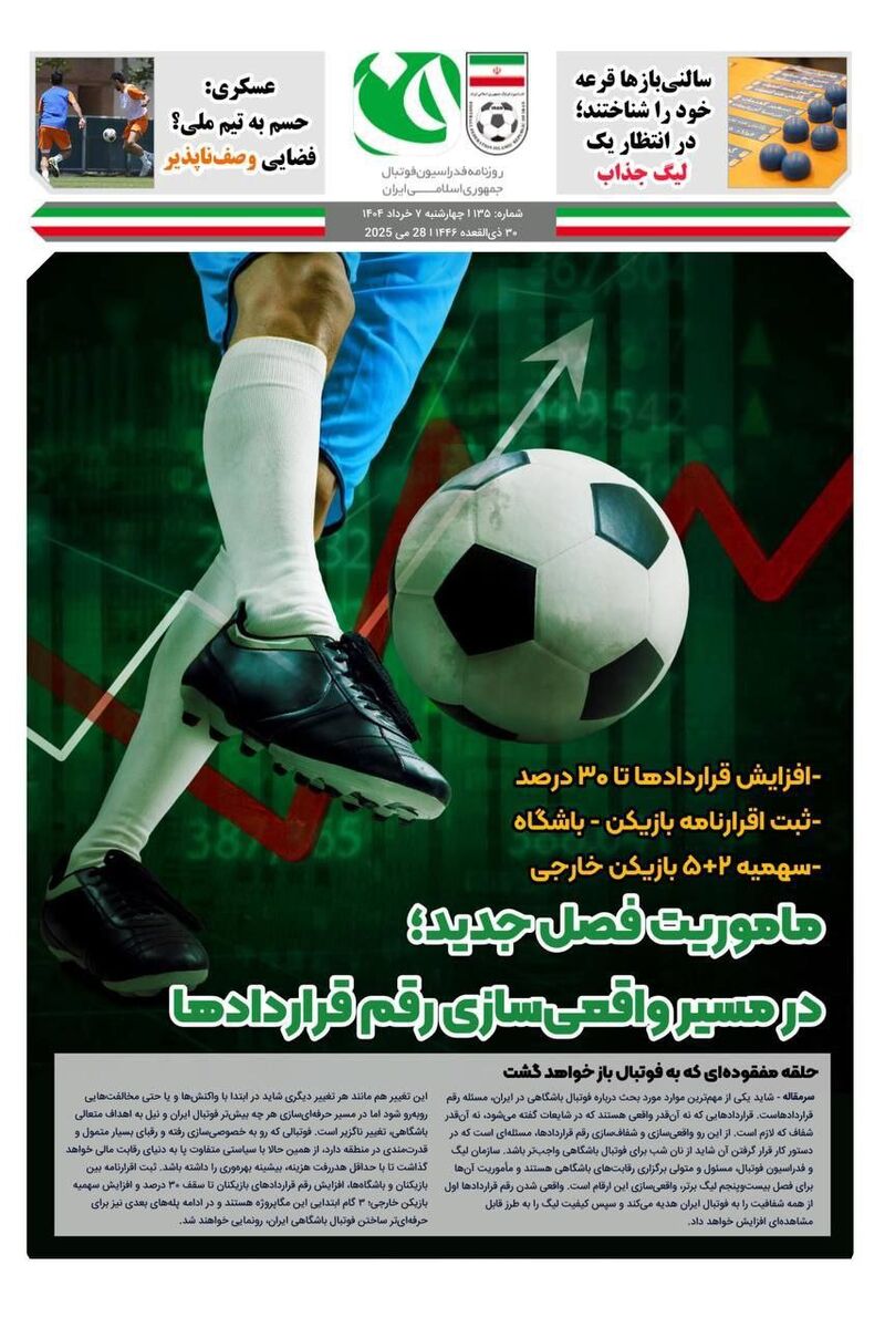 فوری؛ سهمیه بازیکنان خارجی لیگ برتر افزایش یافت!