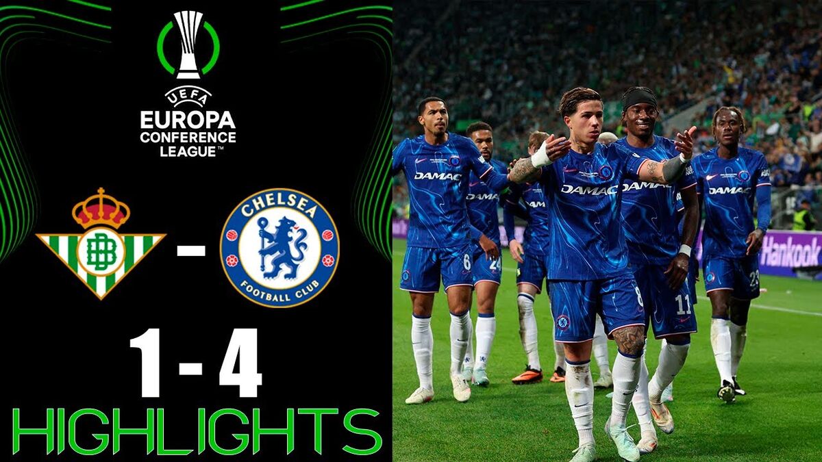 خلاصه بازی رئال بتیس ۱ - چلسی ۴ / قهرمانی آبی های لندن در کنفرانس خلاصه بازی رئال بتیس ۱ - چلسی ۴ / قهرمانی آبی های لندن در کنفرانس