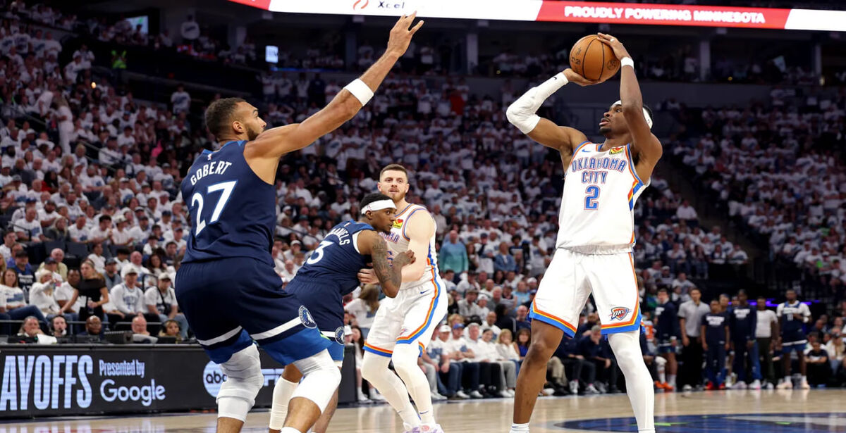 تاندر با شای غرید و غرب را فتح کرد؛ اوکلاهاما در فینال NBA! تاندر با شای غرید و غرب را فتح کرد؛ اوکلاهاما در فینال NBA!