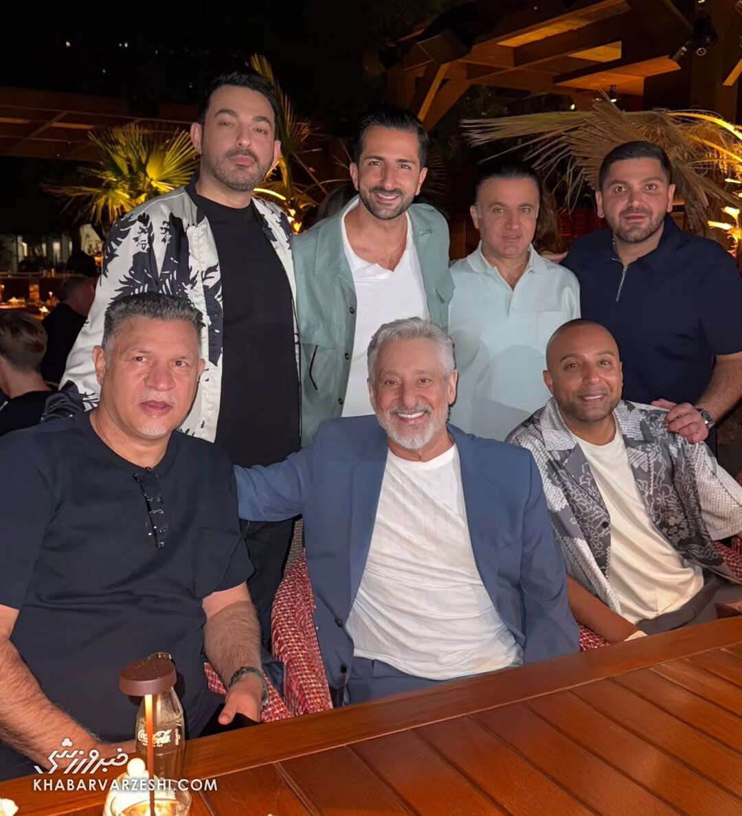 شادی ابی از ملاقات با شهریار؛ علی دایی کنار خوانندههای لسآنجلسی +عکس